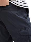 Cargo Shorts mit Taschen navy triangle print