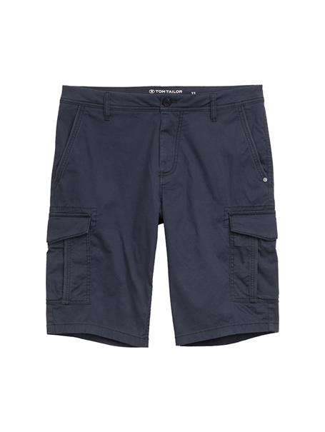 Cargo Shorts mit Taschen navy triangle print