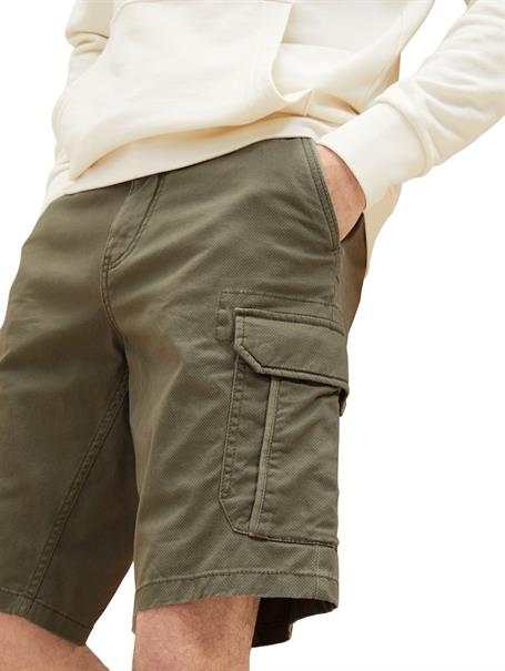 Cargo Shorts olive diamond structure