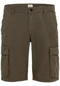 Cargo Shorts Regular Fit olive brown minimal