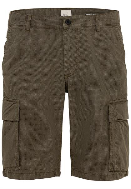 Cargo Shorts Regular Fit olive brown minimal