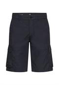 Cargoshorts aus reiner Baumwolle dark navy, minimal p