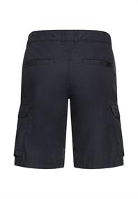 Cargoshorts aus reiner Baumwolle dark navy, minimal p