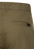 Cargoshorts aus reiner Baumwolle deep olive, minimal