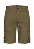 Cargoshorts aus reiner Baumwolle deep olive, minimal