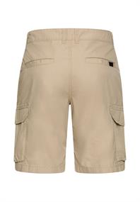 Cargoshorts aus reiner Baumwolle light beige, minimal