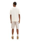 Cargoshorts mit Gürtel desert fawn white chambray