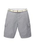 Cargoshorts mit Gürtel navy chambray