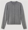 CARLA Cardigan Rundhals silver mel.