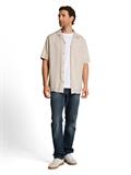 cashew beige stripe