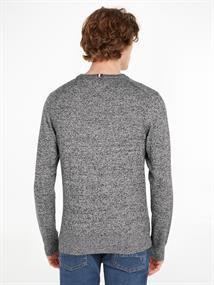 cashmere creme- black jaspe mouline
