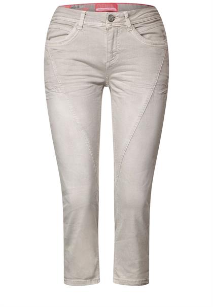 Casual Fit 3/4 Jeans light stone sand washed