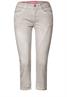 Casual Fit 3/4 Jeans light stone sand washed