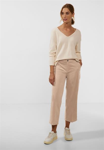 Casual Fit Babycord Hose dull bleached sand