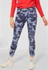 Casual Fit Camouflage Hose blue camouflage overdye