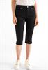 Casual Fit Caprihose black