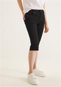 Casual Fit Caprihose black
