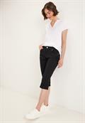 Casual Fit Caprihose black