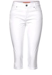 Casual Fit Caprihose white