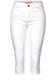 Casual Fit Caprihose white