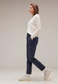 Casual Fit Chino Hose deep blue