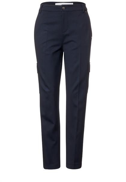Casual Fit Chino Hose deep blue