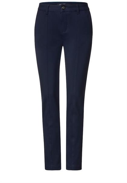 Casual Fit Chinohose deep blue