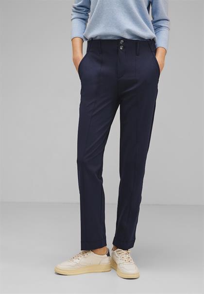 Casual Fit Chinohose deep blue