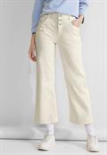 Casual Fit Culotte Jeans soft ecru washed