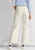 Casual Fit Culotte Jeans soft ecru washed