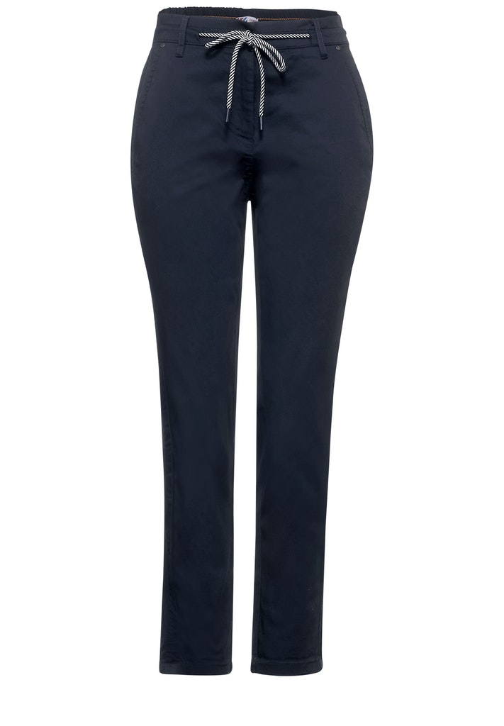 Cecil Damen Hose B374966 Deep Blue - größe