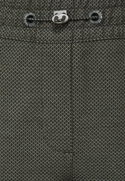 Casual Fit Hose deep pine green