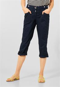Casual Fit Hose in 3/4 deep blue