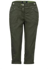 Casual Fit Hose in 3/4 utility olive