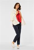 Casual Fit Hose in Unifarbe deep blue