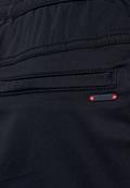 Casual Fit Hose in Unifarbe deep blue