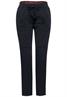 Casual Fit Hose in Unifarbe deep blue