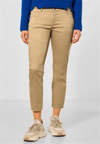 Casual Fit Hose in Unifarbe light safari sand