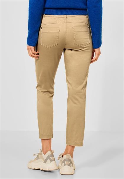 Casual Fit Hose in Unifarbe light safari sand