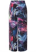 Casual Fit Hose mit Print carbon grey