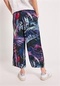 Casual Fit Hose mit Print carbon grey