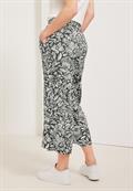 Casual Fit Hose mit Print easy khaki