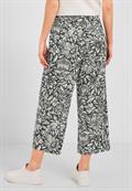 Casual Fit Hose mit Print easy khaki