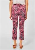 Casual Fit Hose mit Print floral aop washed