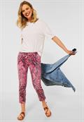 Casual Fit Hose mit Print floral aop washed