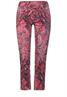 Casual Fit Hose mit Print floral aop washed