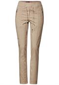 Casual Fit Hose mit Stretch authentic beige