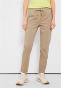 Casual Fit Hose mit Stretch authentic beige