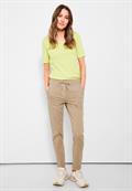 Casual Fit Hose mit Stretch authentic beige