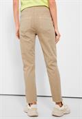 Casual Fit Hose mit Stretch authentic beige